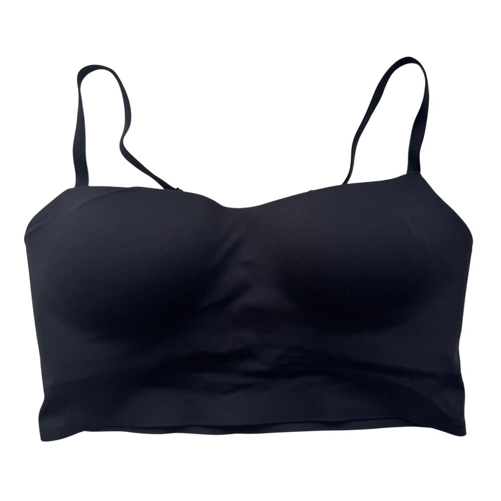 SKIMS x NIKE Matte Cami Longline Bra Black size Small